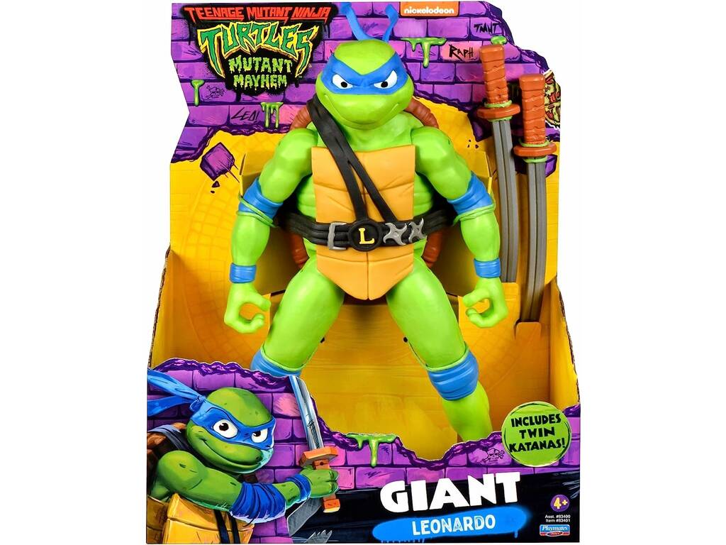 Tortues Ninja Chaos Mutant Figurine Géante Famosa TU801000