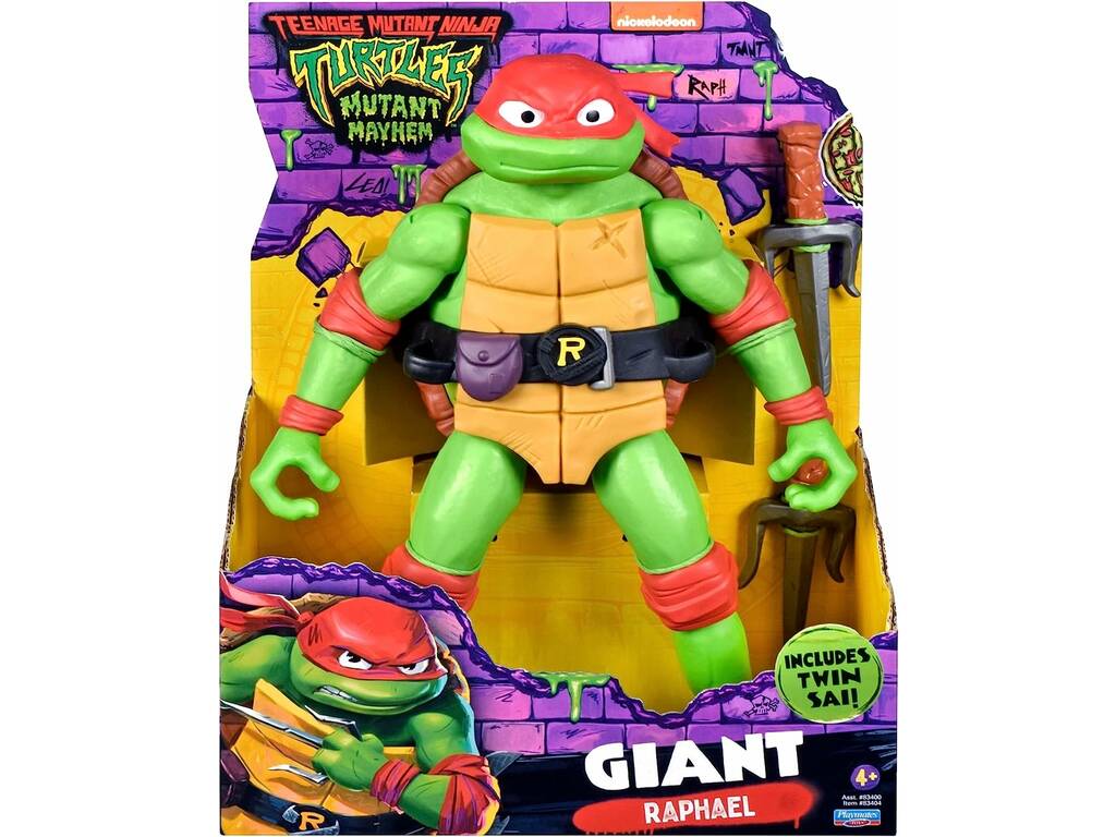 Tortues Ninja Chaos Mutant Figurine Géante Famosa TU801000