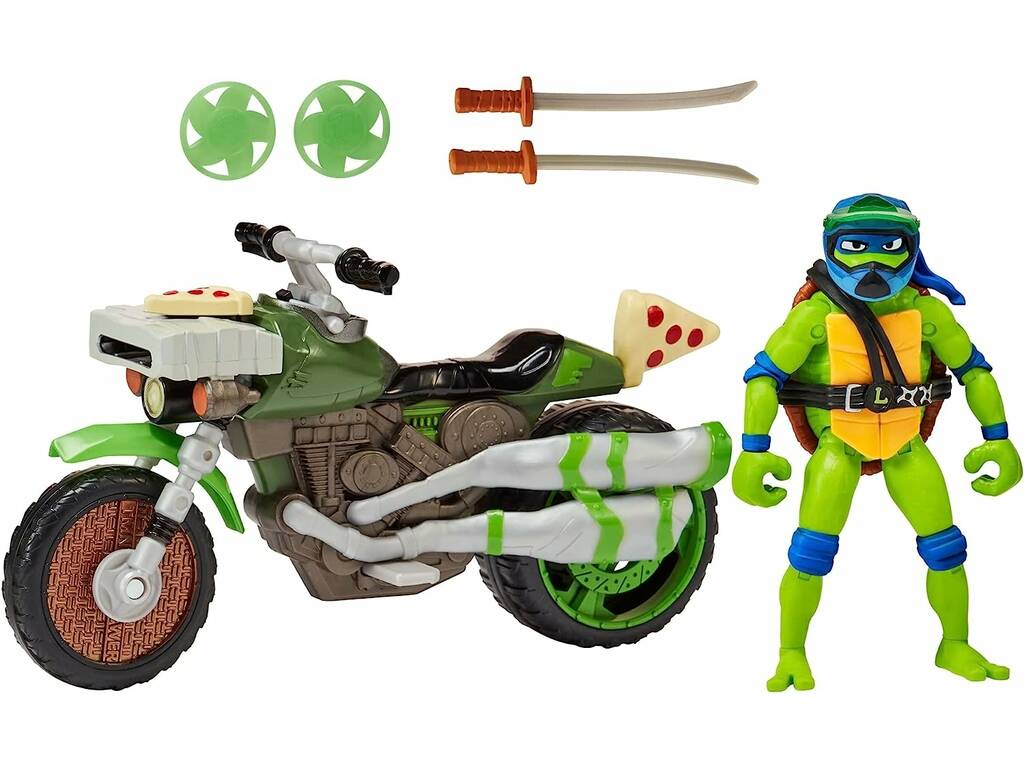 Tortues Ninja Chaos Mutant Véhicule avec Figurine Famosa TU803000