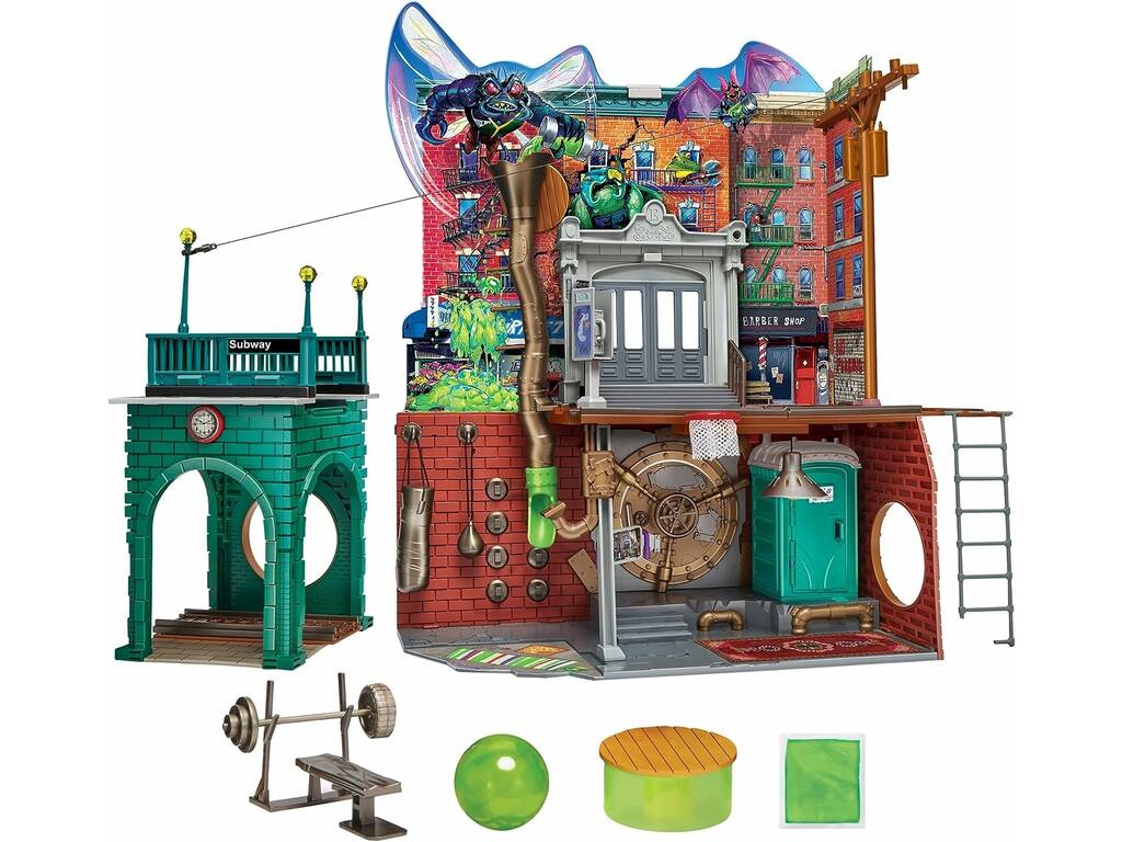 Tartarughe Ninja Caos Mutante Playset Sweer Lair Famosa TU802000