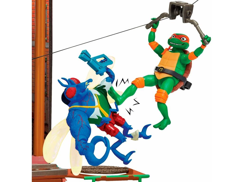 Tartarughe Ninja Caos Mutante Playset Sweer Lair Famosa TU802000