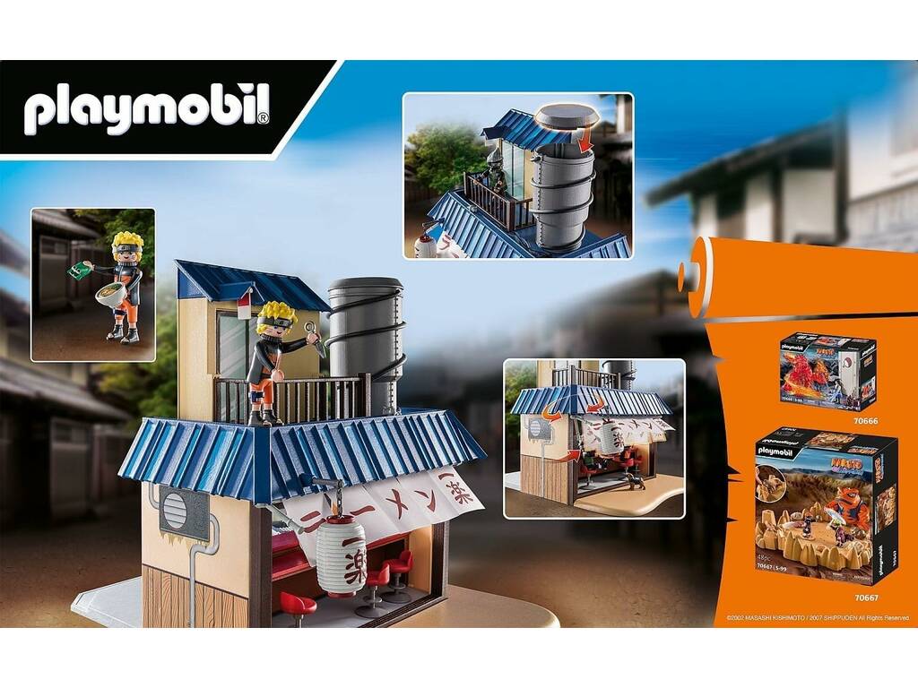Playmobil Naruto Shippuden Ichiraku Ramenshop 70668