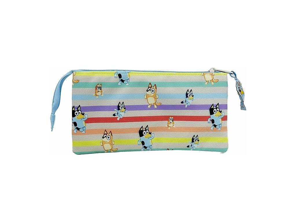 Bluey Astuccio triplo multicolore CYP PT-03-BY