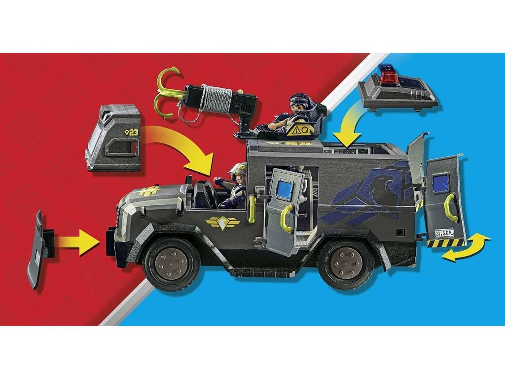 Playmobil Fuerzas Especiales Vehículo Todoterreno