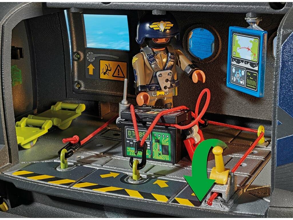 Playmobil Forze Speciali Forze Speciali Elicottero Banana di Playmobil 71149