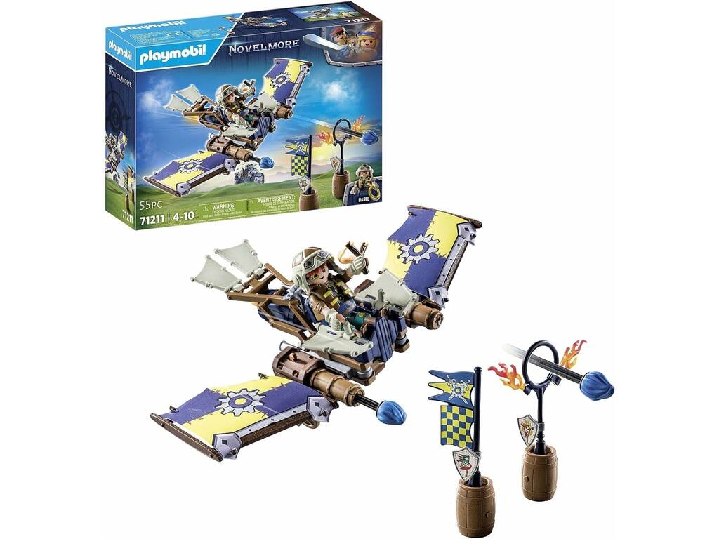 Playmobil Novelmore Darios Segelflugzeug 71211