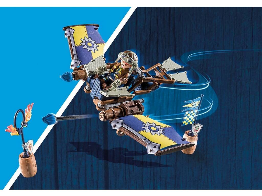 Playmobil Novelmore Darios Segelflugzeug 71211