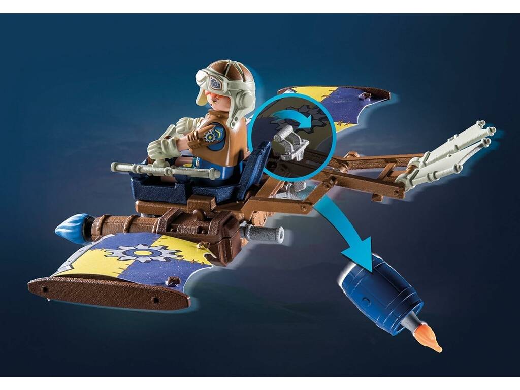 Playmobil Novelmore Darios Segelflugzeug 71211