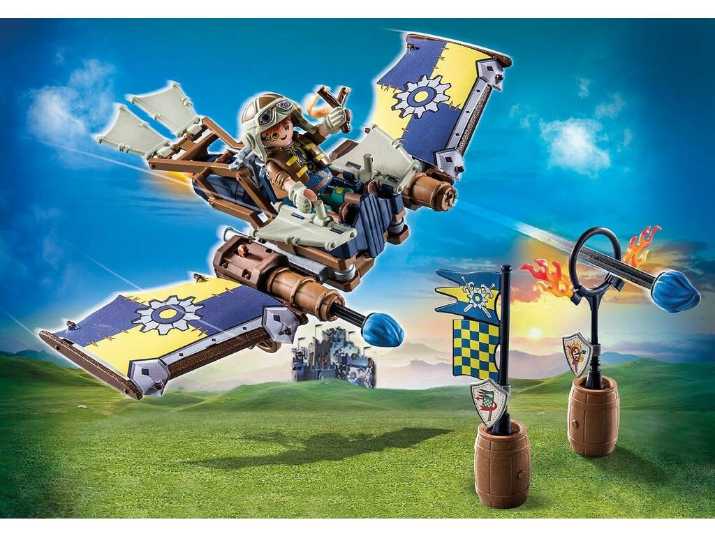 Playmobil Novelmore Darios Segelflugzeug 71211