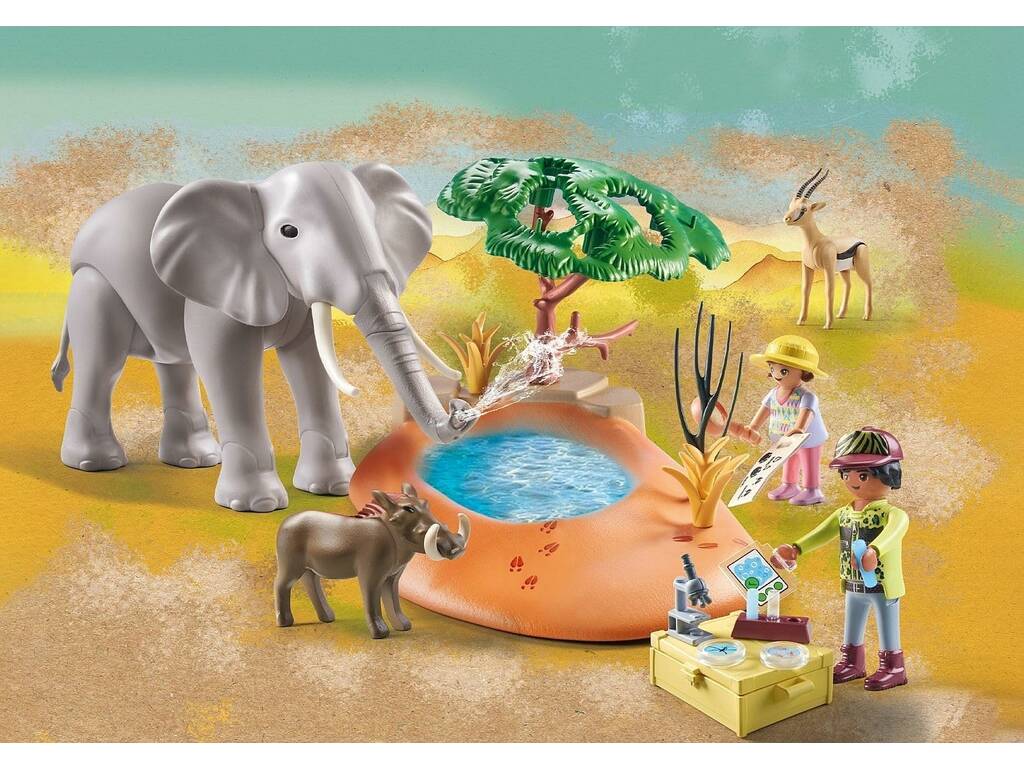Playmobil Wiltopia Elefante nello stagno 71294