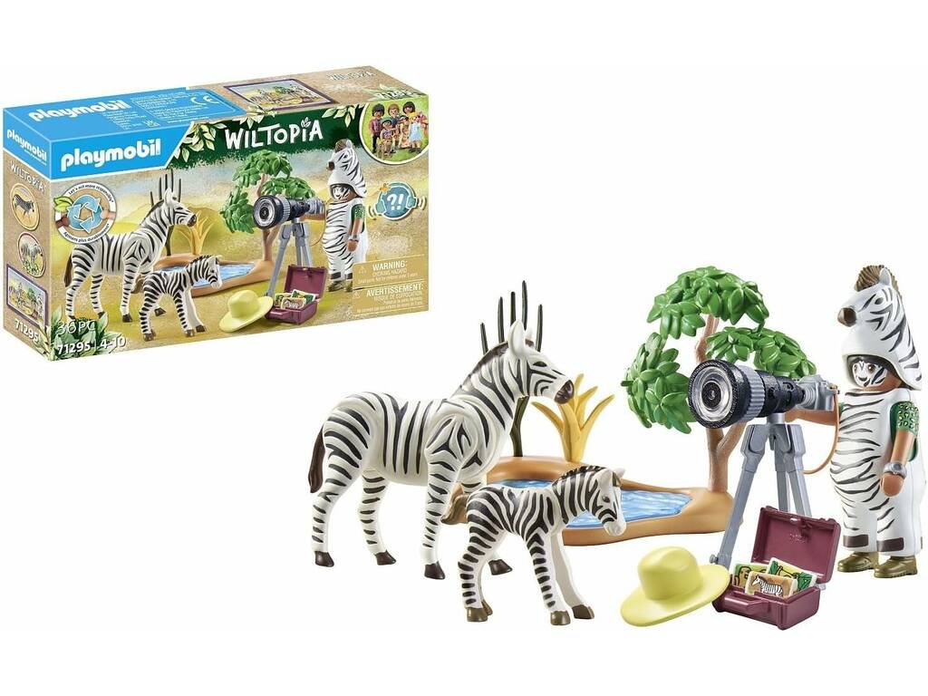 Playmobil Wiltopia Fotografo de Animais 71295