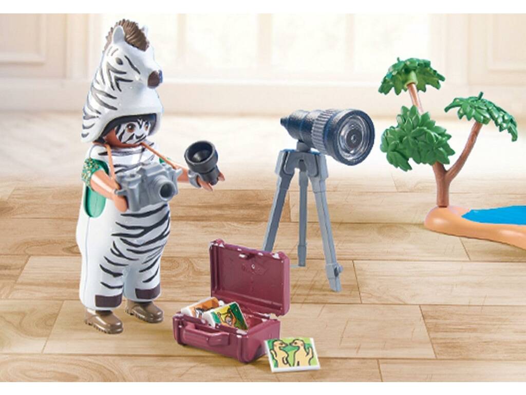 Playmobil Wiltopia Fotografo de Animais 71295
