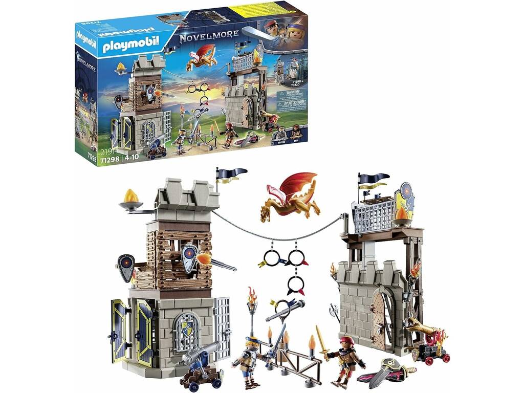 Playmobil Novelmore Vs Burham's Bandits Tournament 71298
