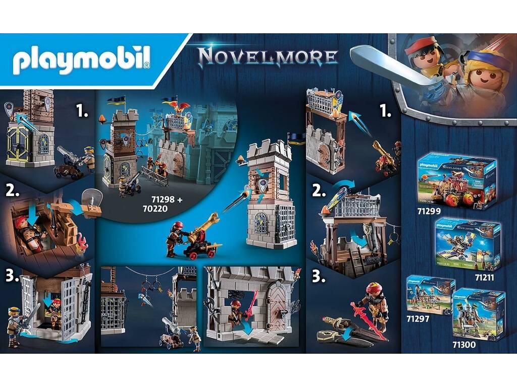 Playmobil Novelmore Vs Burham's Bandits Tournament 71298