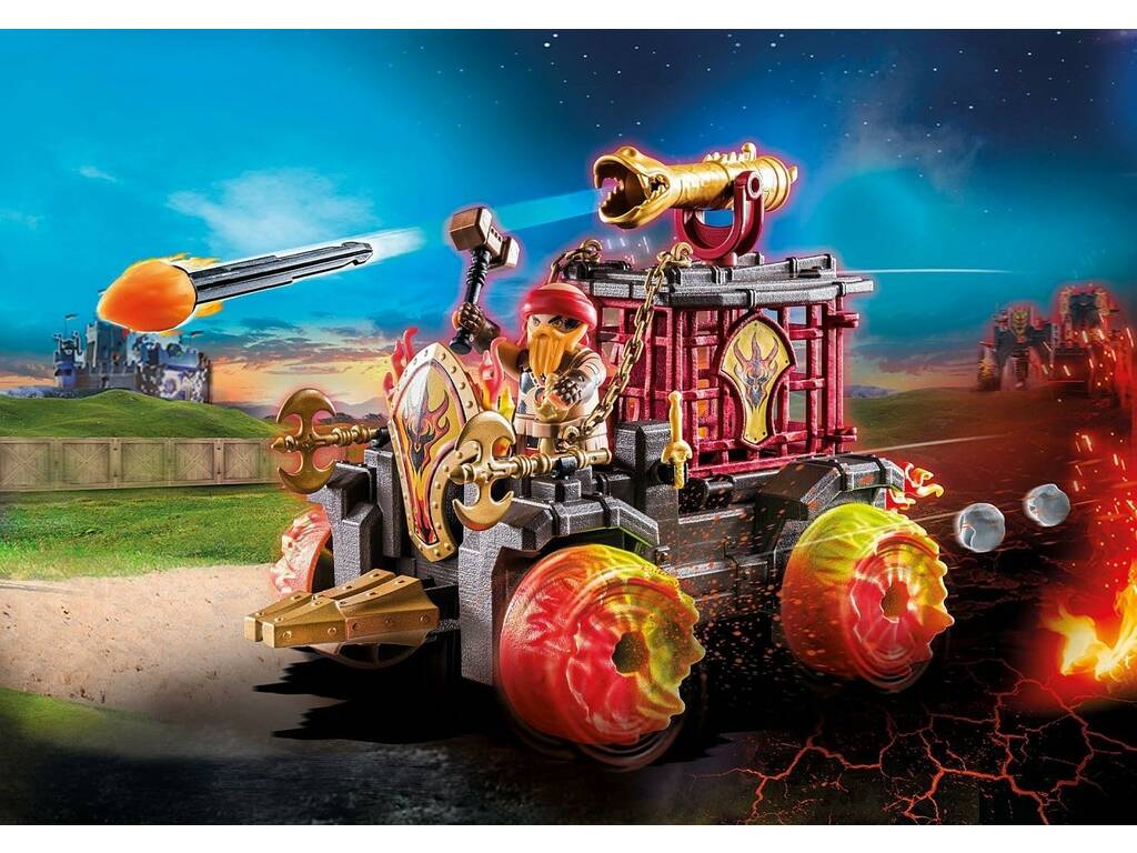 Playmobil Novelmore Banditi di Burham ariete 71299
