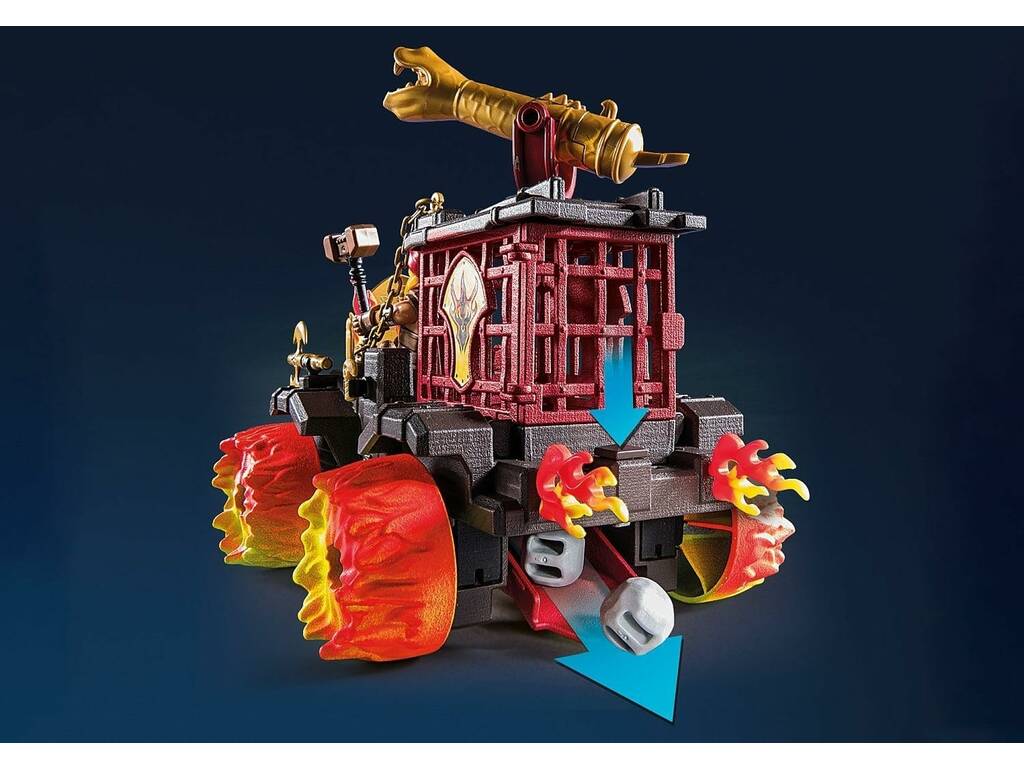 Playmobil Novelmore Banditi di Burham ariete 71299