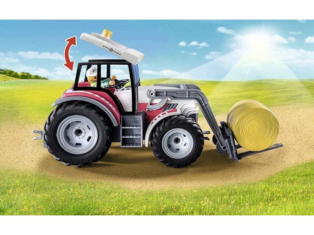 Playmobil Trator Grande com Acessórios de Playmobil 71305