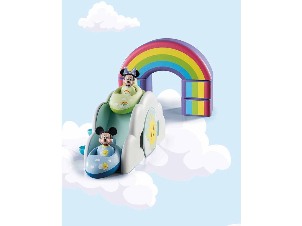 Playmobil 1,2,3 Disney Mickey And Friends Casa delle nuvole 71319
