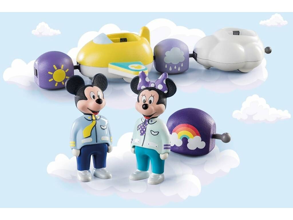 Playmobil 1,2,3 Disney Mickey And Friends Wolkenzug 71320