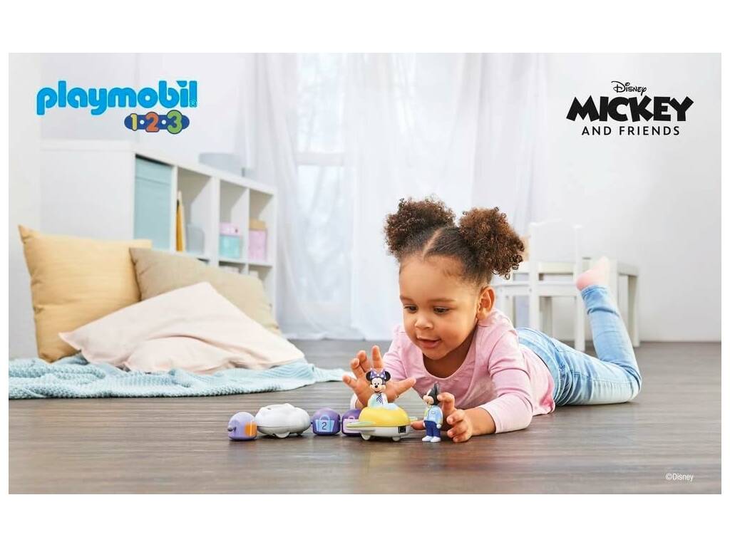 Playmobil 1,2,3 Disney Mickey And Friends Wolkenzug 71320