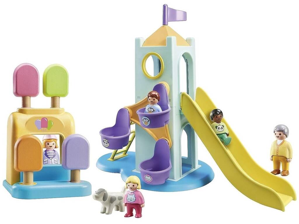 Playmobil 1,2,3 Parco giochi avventura 71326