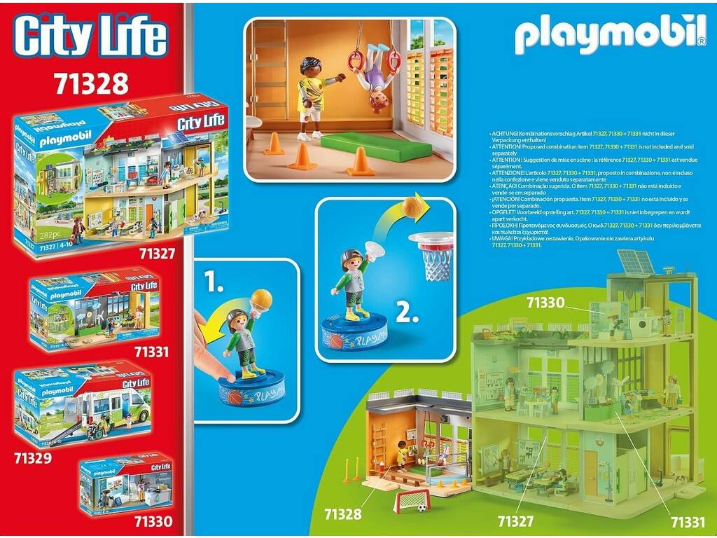 Playmobil City Life Gym Playmobil Erweiterung 71328
