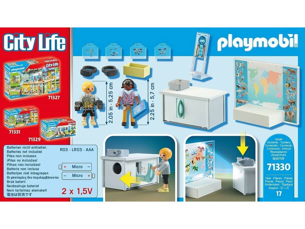 Playmobil City Life Aula virtuale Playmobil 71330
