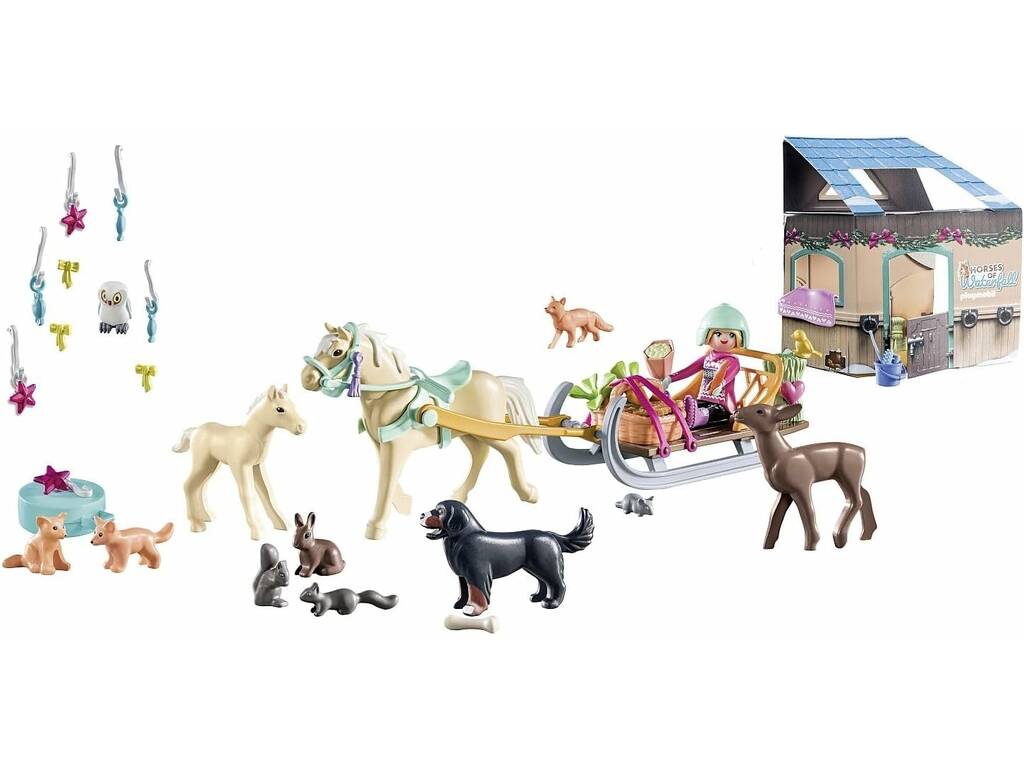 Playmobil Calendário de Advento Passeio de Trenó 71345
