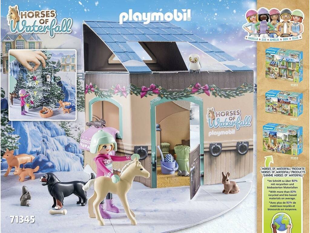 Playmobil Calendário de Advento Passeio de Trenó 71345