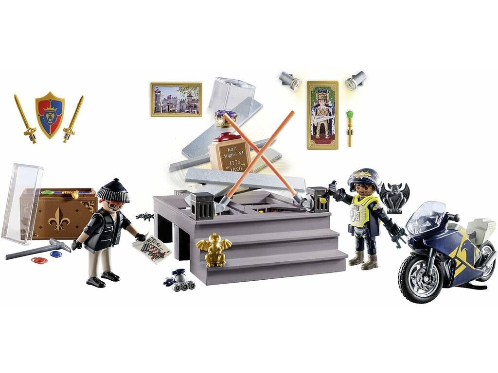 Playmobil City Life Calendrier de l'Avent Vol au musée 71347