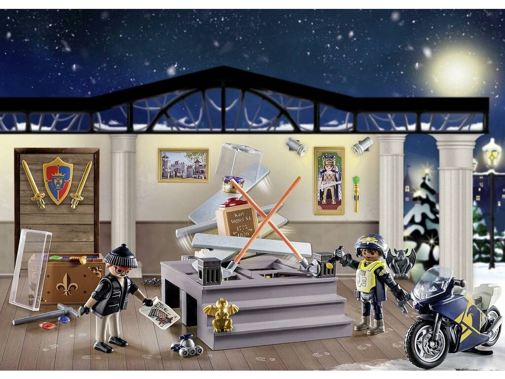 Playmobil City Life Calendrier de l'Avent Vol au musée 71347