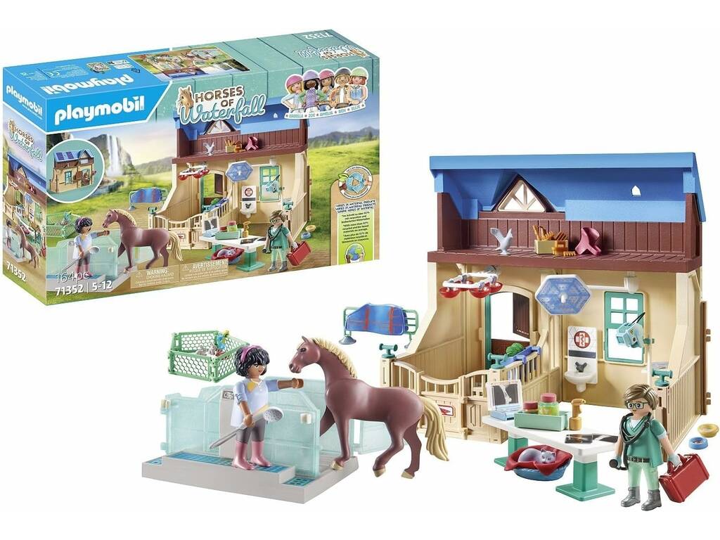 Playmobil Horses of Waterfall Clínica Veterinária 71352