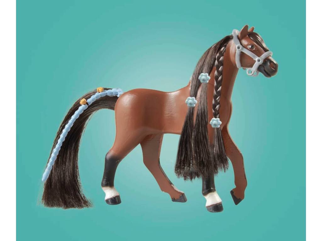 Playmobil Horses Of Waterfall Salto de Caballos con Zoe y Blaze 71355