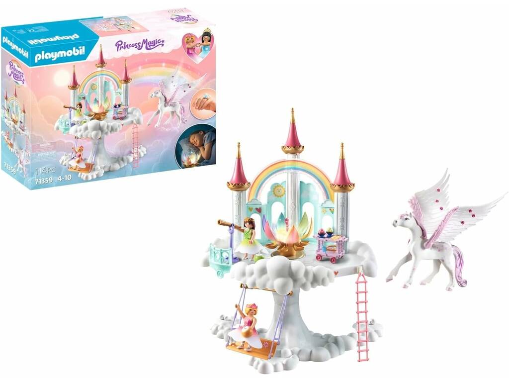 Playmobil Château arc-en-ciel dans les nuages 71359