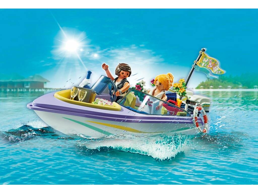 Playmobil Luna di miele in barca 71366