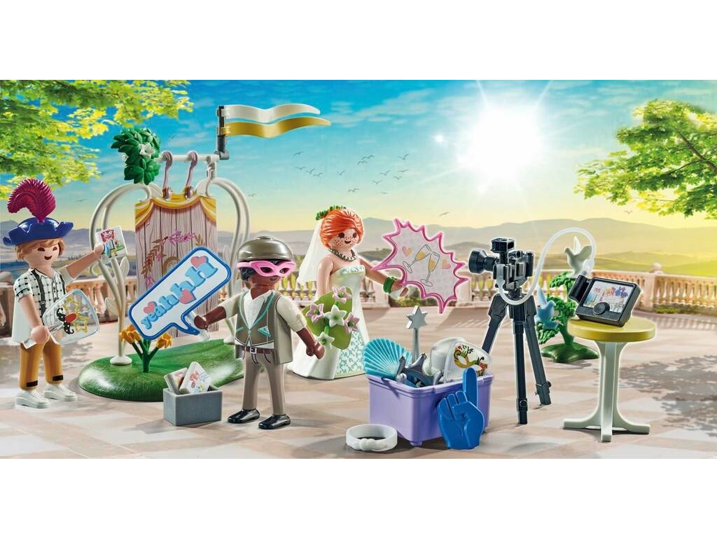 Playmobil Photocall Boda 71367