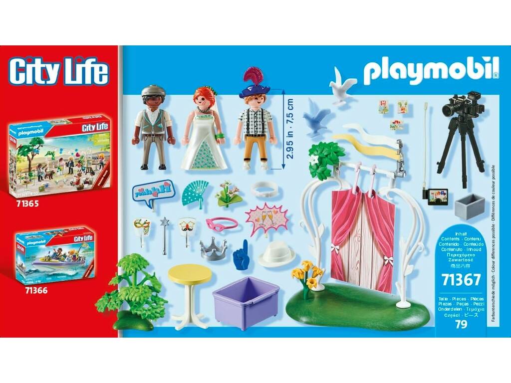 Playmobil Photocall Boda 71367