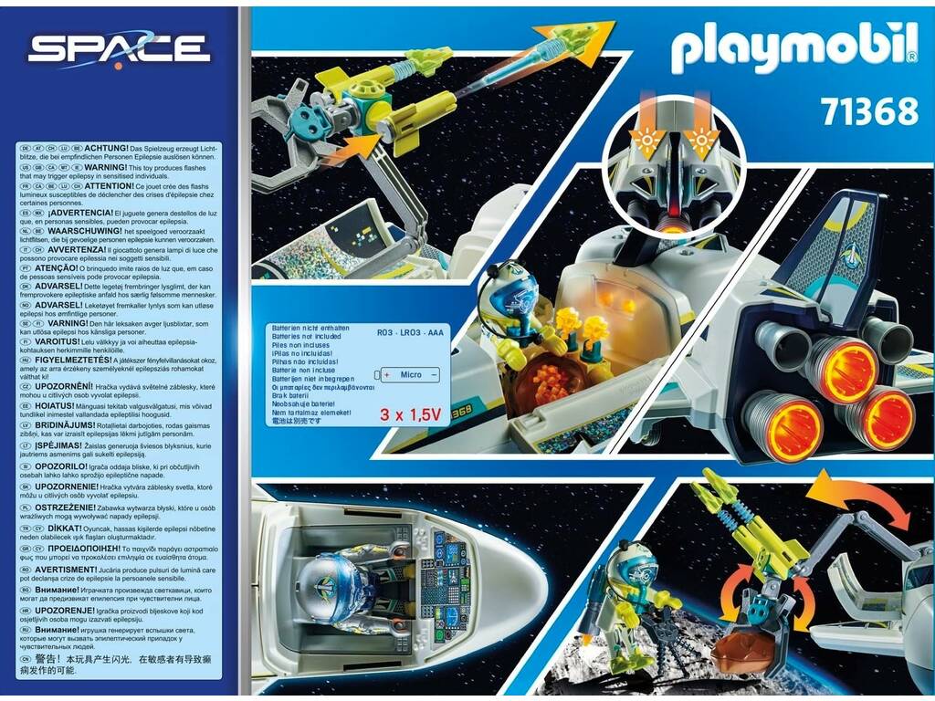 Playmobil Spazio Missione Spazio Navetta 71368
