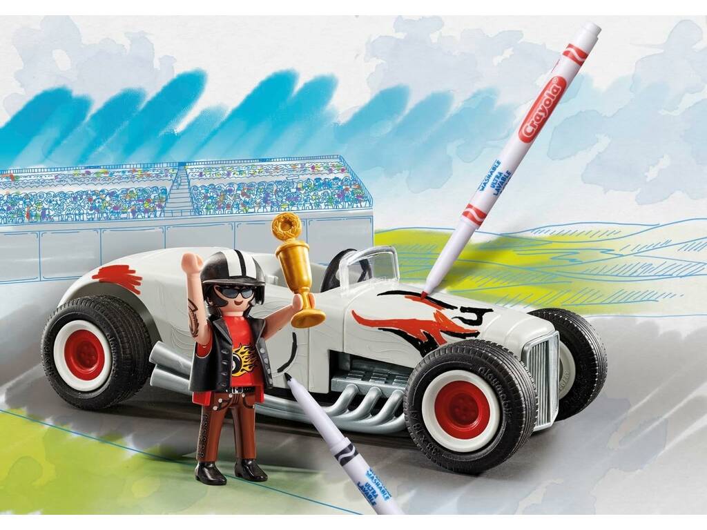 Playmobil Colore Hot Rod 71376