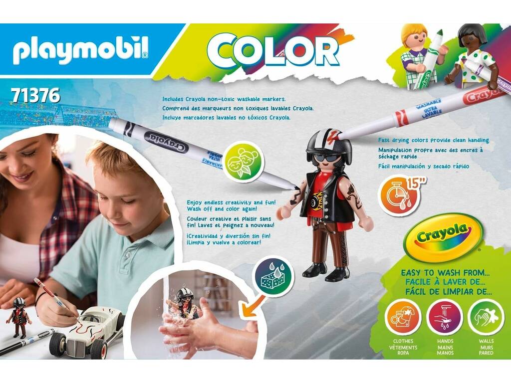 Playmobil Colore Hot Rod 71376