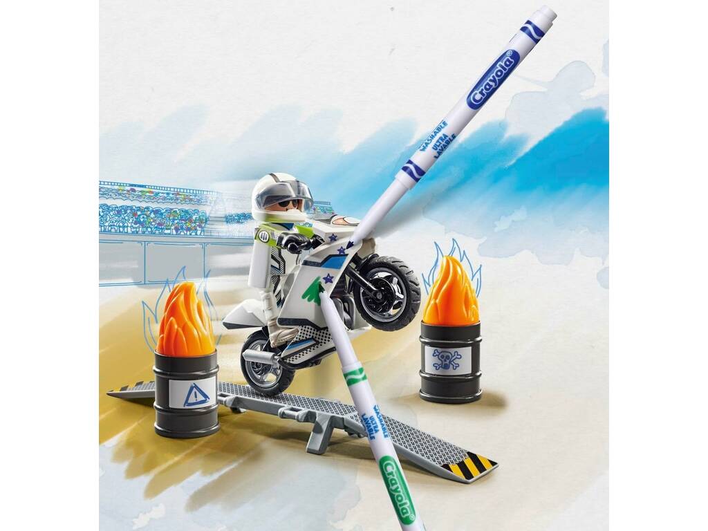 Playmobil Colore Moto 71377