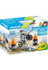 Playmobil Couleur Moto 71377