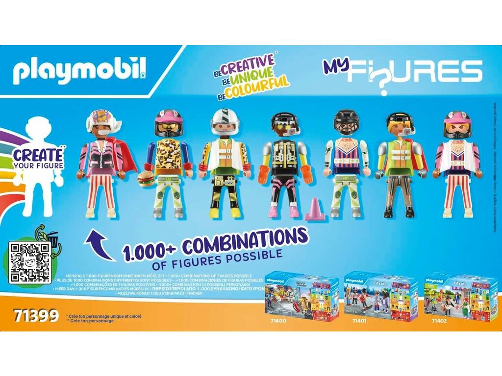 Playmobil Stunt Show Stunt Piloti Create Your Figure 71399