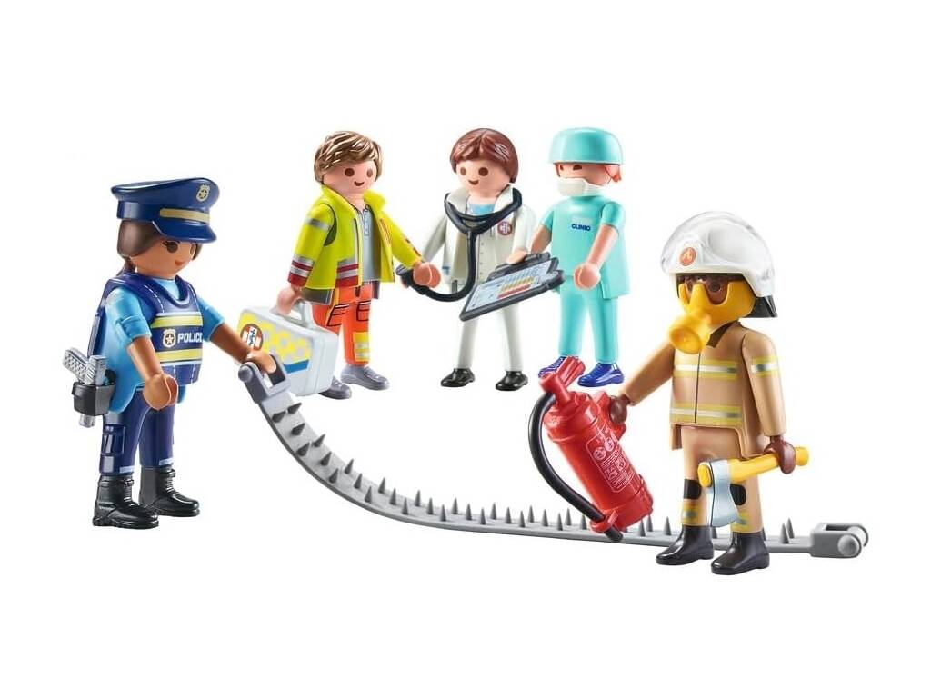 Playmobil City Action Squadra di soccorso Create Your Figure 71400