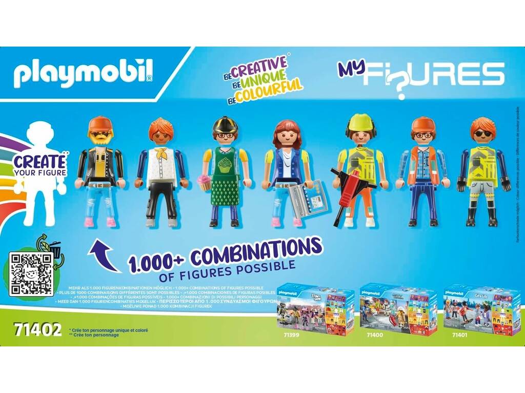 Playmobil City Life Créez votre figurine 71402