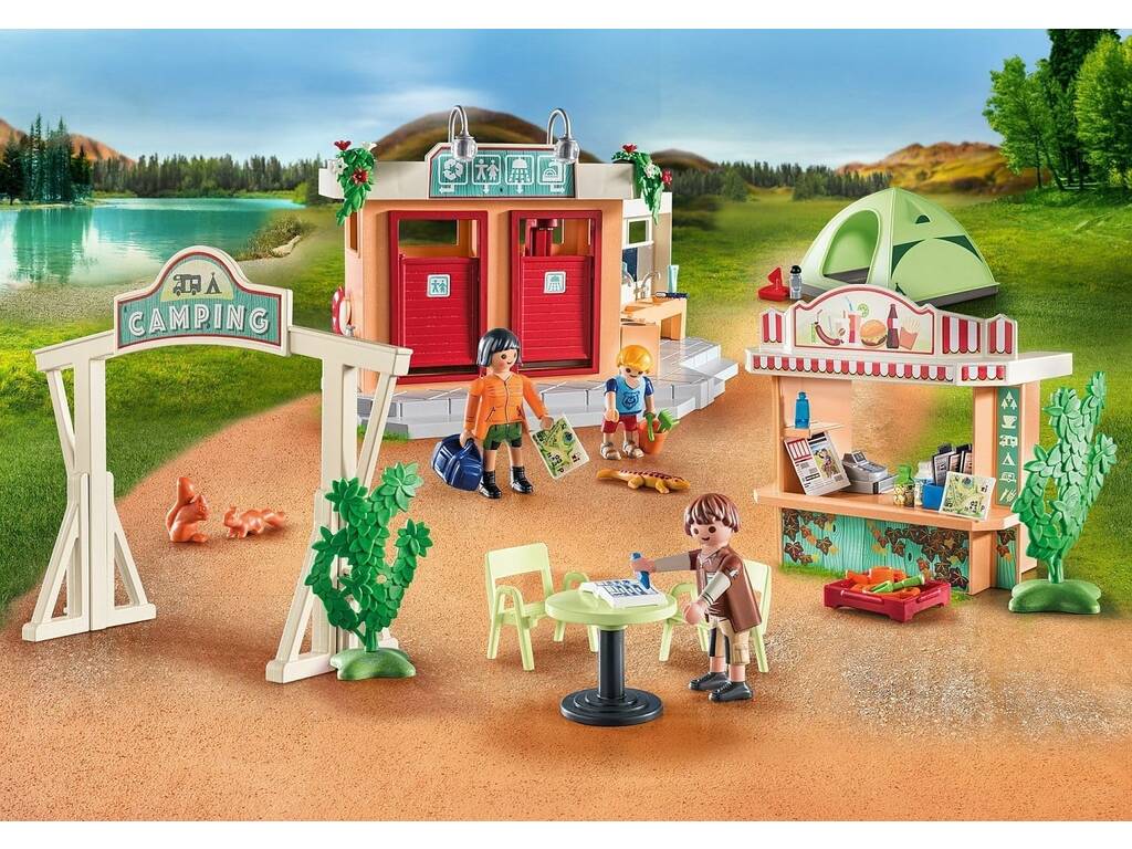 Playmobil Family Fun Camping 71424