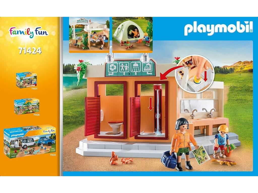 Playmobil Family Fun Camping 71424