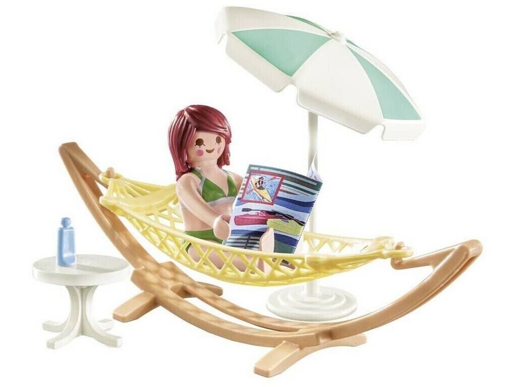 Playmobil Family Fun Lettino da spiaggia 71428