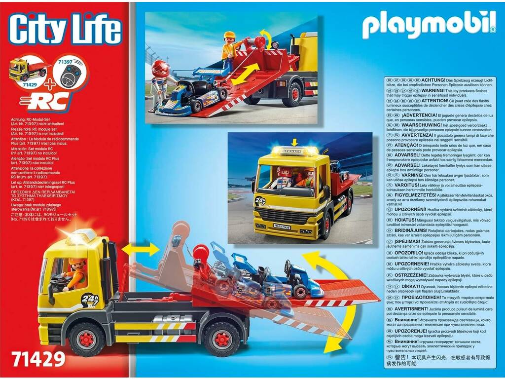Playmobil City Life Servizio gru 71429