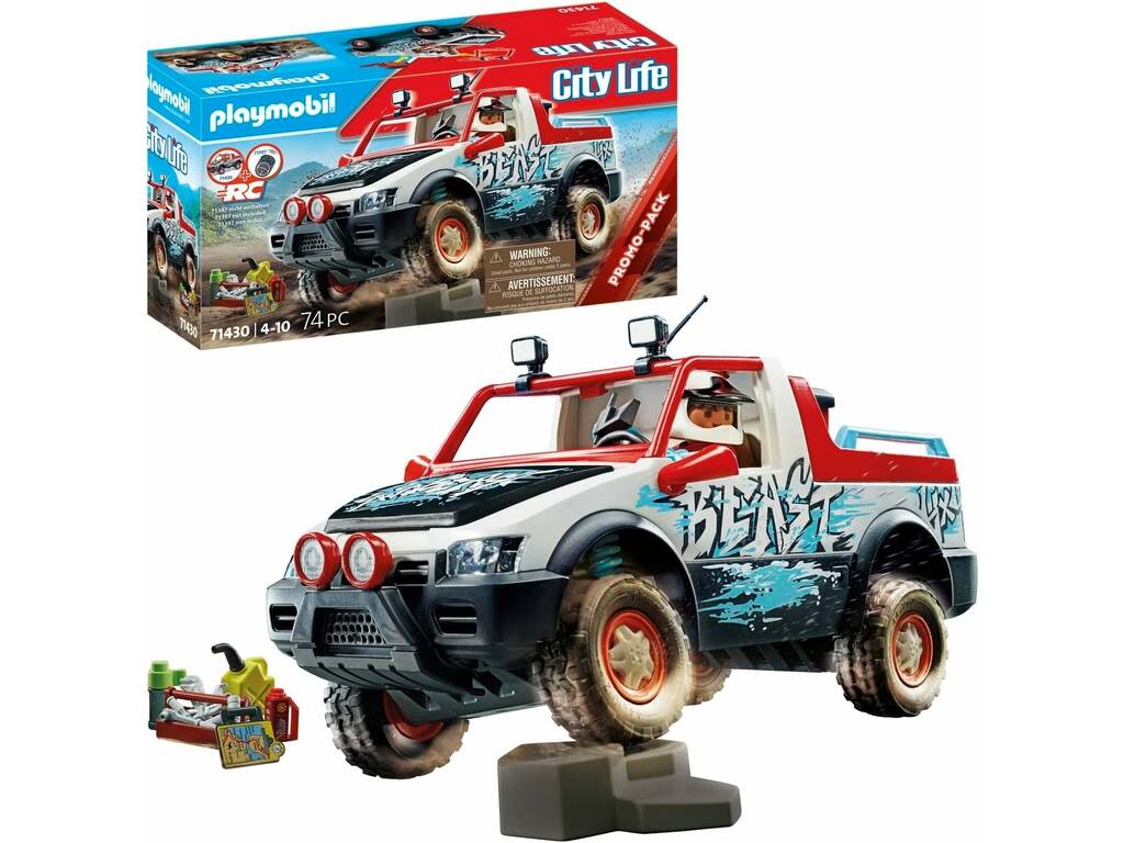 Playmobil City Life Auto da rally 71430